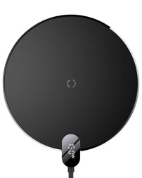 Беспроводное зарядное устройство Baseus Digital LED Display Gen 2 15W (CCED000001) черное