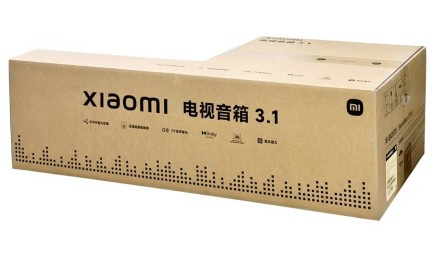  Саундбар + сабвуфер Xiaomi Mi TV Speaker 3.1 (S71M8-31) черный