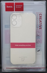 Накладка для iPhone 12 mini 5.4&quot; Hoco Light силикон прозрачный