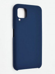 Накладка для Huawei P40 Lite/Nova 7i/Nova 6SE Silicone cover темно-синяя