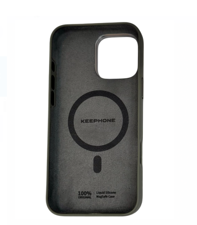  Накладка для i-Phone 16 Pro Keephone Rosana MagSnap серый