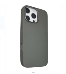 Накладка для i-Phone 16 Pro Keephone Rosana MagSnap серый