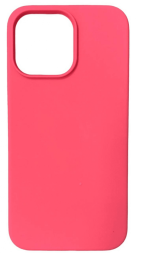 Чехол-накладка  i-Phone 14 Pro Silicone icase  №29 алая