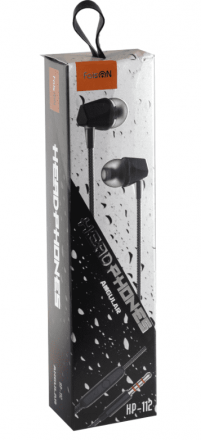 Наушники с микрофоном Faison HP-112 Angular 1.2м черный