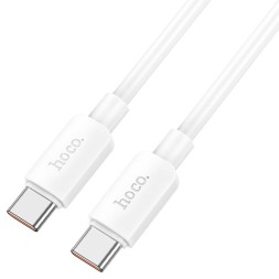 Usb Кабель-зарядка Type-C на Type-C Hoco X96 100W 5A 1м белый