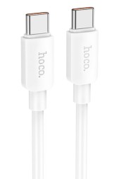 Usb Кабель-зарядка Type-C на Type-C Hoco X96 100W 5A 1м белый