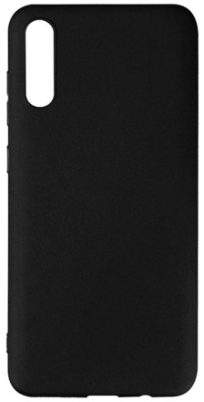  Накладка для Samsung Galaxy A50/A50S/A30S Silicone cover без логотипа черная