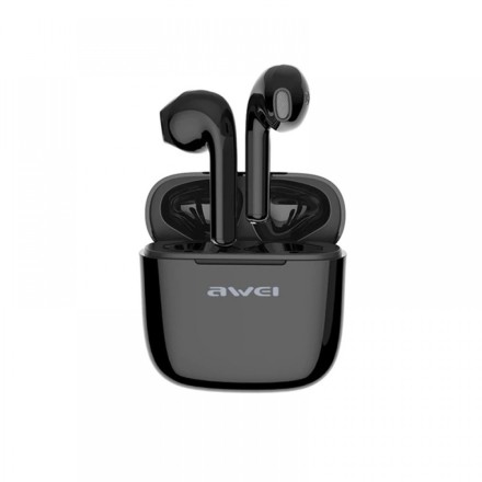  Беспроводные наушники TWS Awei T26 IPX4/BT5.0/35mAh/3.5ч черные