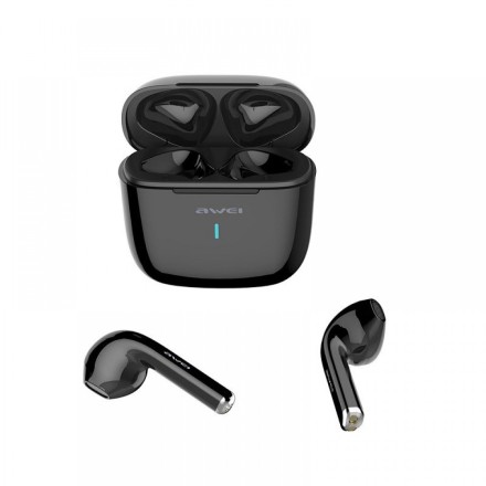  Беспроводные наушники TWS Awei T26 IPX4/BT5.0/35mAh/3.5ч черные