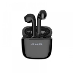 Беспроводные наушники TWS Awei T26 IPX4/BT5.0/35mAh/3.5ч черные