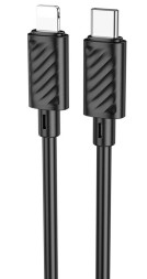 Usb Кабель-зарядка Type-C на Lightning Hoco X88 3A 27W 2м черный