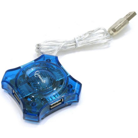 USB-HUB Китай 4 in 1 синий
