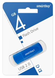 USB флеш накопитель Smartbuy 4GB Scout (SB004GB2SCB) синий