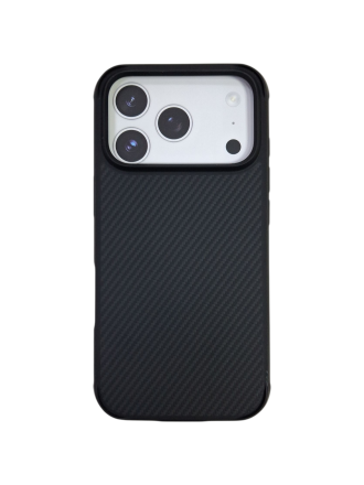  Накладка для i-Phone 17 Pro Pitaka Aramid ProGuard Case черная