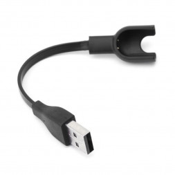 Usb кабель-зарядка для фитнес-браслета Xiaomi Mi Band 5 чёрный