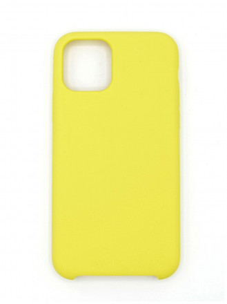 Чехол-накладка  i-Phone 13 Pro Max Silicone icase  №04 желтая