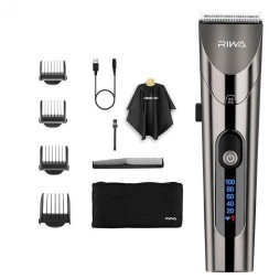 Машинка для стрижки волос RIWA RE-6305 серебристый