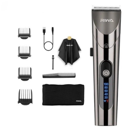  Машинка для стрижки волос RIWA RE-6305 серебристый