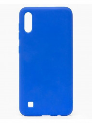 Накладка для Samsung Galaxy A10 Silicone cover синяя