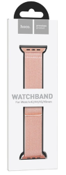 Сменный ремешок для Apple Watch 42/44/45мм Hoco WA04 розовый