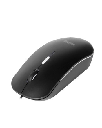  Мышь проводная беззвучная с подсветкой Smartbuy 288-K черная (SBM-288-K)