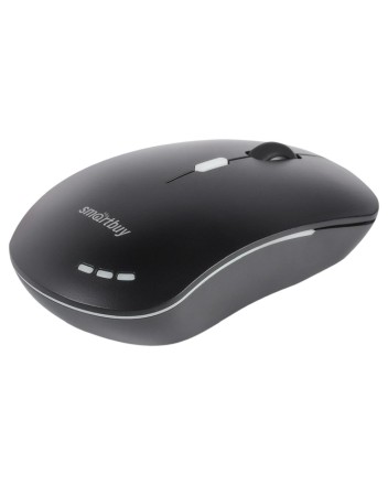  Мышь проводная беззвучная с подсветкой Smartbuy 288-K черная (SBM-288-K)