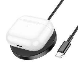Беспроводное заряд. устр. магнитное Hoco CW41 15W черное
