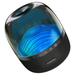 Bluetooth колонка Borofone BP8 Glazed BT5.0/2000mAh/6ч/10Вт/TF/FM/USB/AUX черная