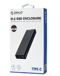 Внешний корпус для SSD M2 Orico M2PV-C3 USB-C серый