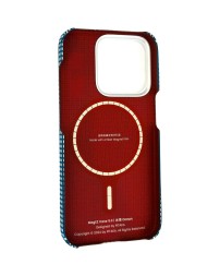 Накладка для i-Phone 15 Pro 6.1&quot; Pitaka Magez Case 5 Aramid Fiber Океан(ocean)