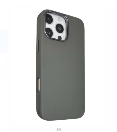  Накладка для i-Phone 16 Pro Max Keephone Rosana MagSnap серый