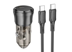 Автомобильное заряд. устр. Borofone BZ24 1C с кабелем TC-TC 20W черное