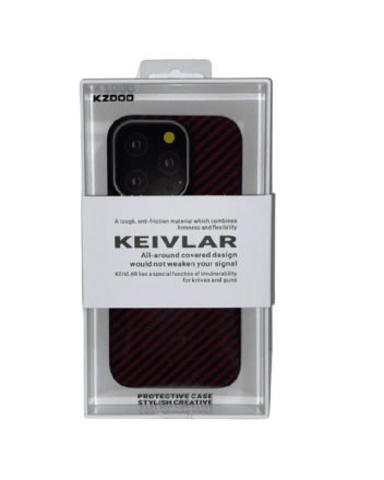  Накладка для i-Phone 14 Pro K-Doo Kevlar пластик красная