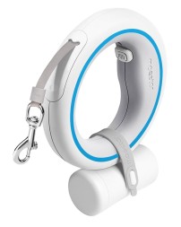 Контейнер с пакетами для выгула собак Moestar Dog Poop Bag Holder белый