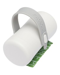 Контейнер с пакетами для выгула собак Moestar Dog Poop Bag Holder белый