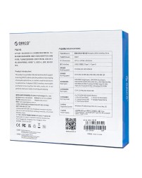 Внешний CD/DVD-ROM/USB3.0x2/MicroSD/TF Orico XD007 USB-C/USB черный