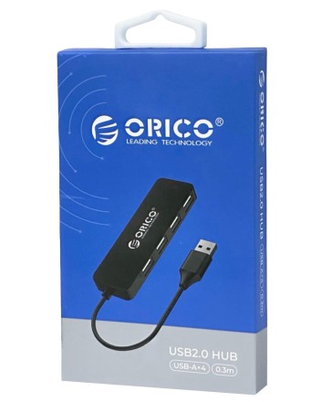  USB-хаб Orico FL01 4xUSB2.0 черный