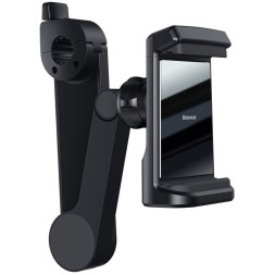 Держатель в автомобиль на заднее сидение Baseus Energy с беспроводной зарядкой WXHZ-01 черный