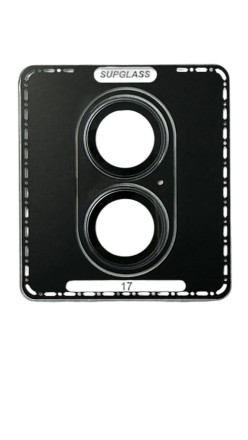  Защитное стекло для задней камеры Supglass SG-31 iPhone 17 2pcs черное