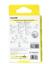 Bluetooth адаптер Baseus Encok BA04+ (A10082600121-00) черный