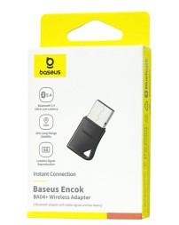 Bluetooth адаптер Baseus Encok BA04+ (A10082600121-00) черный