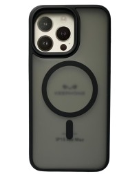 Накладка для i-Phone 15 Pro Keephone Mago Pro Magsafe матовый черный
