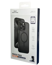 Накладка для i-Phone 15 Pro Keephone Mago Pro Magsafe матовый черный
