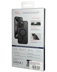 Накладка для i-Phone 15 Pro Keephone Mago Pro Magsafe матовый черный