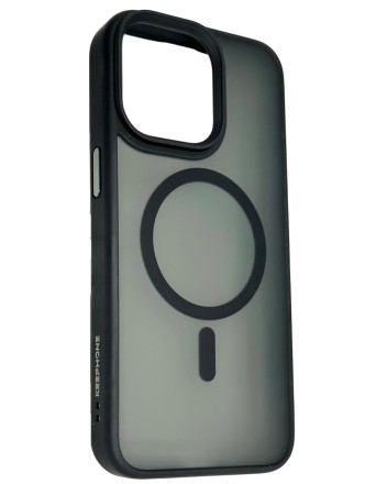  Накладка для i-Phone 15 Pro Keephone Mago Pro Magsafe матовый черный