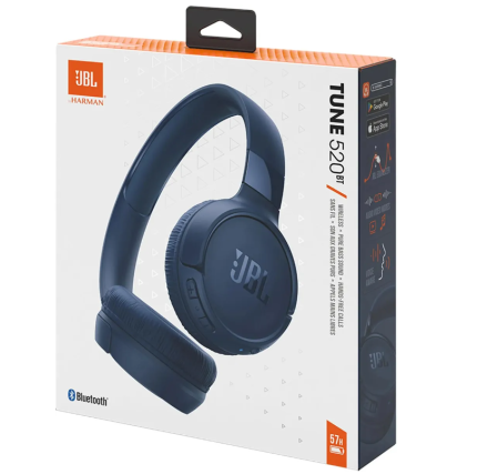  Стереонаушники Bluetooth Полноразмерные JBL T520BT BT5.3/450mAh/40ч синие