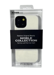Накладка для i-Phone 15 K-Doo Noble кожаная коричневая