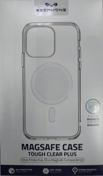 Накладка для i-Phone 13 Keephone magsafe силикон прозрачный