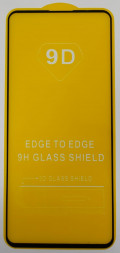 Защитное стекло для Xiaomi Redmi K30 9D черное