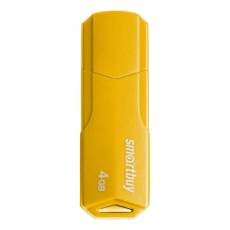 USB флеш накопитель SmartBuy 4GB Clue Yellow (SB4GBCLU-Y)